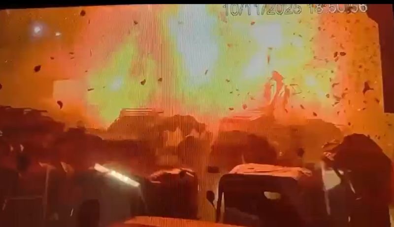 Red Fort blast: New CCTV footage of exact moment of explosion emerges