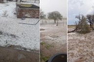 VIDEO | Feroz tormenta azota al interior santiagueño: vientos fuertes, granizo y destrozos
