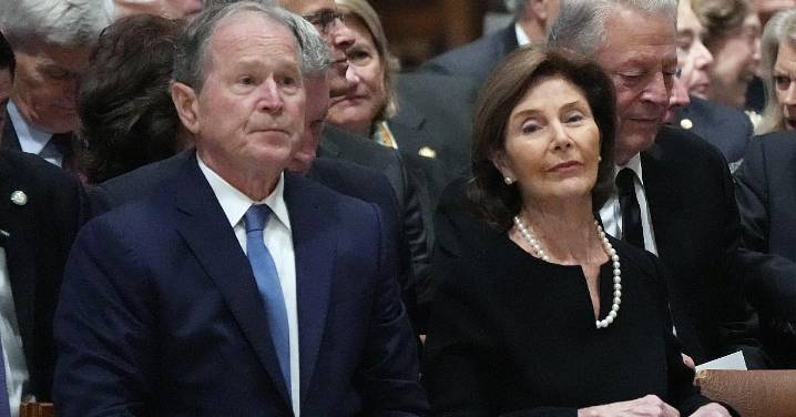 George W. Bush Ripped for Wearing 'Tiny' Suit to Dick Cheney's Funeral