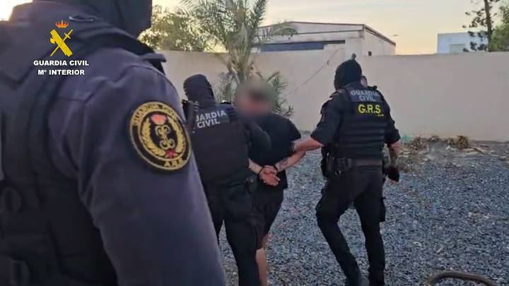 La Guardia Civil interviene 1,5 toneladas de cocaína en la mayor operación policial contra esta droga en Almería