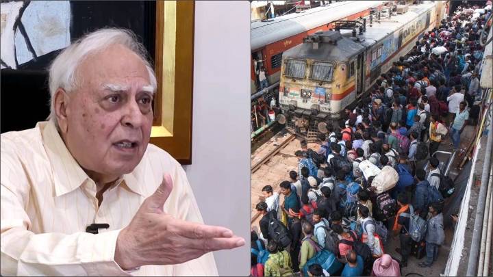Sibal doubles down on 'trains ferried BJP workers to Bihar' claim, questions Railways' statement