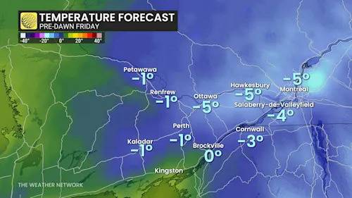 Driver's alert: Freezing rain may briefly impact travel in Ottawa area Friday