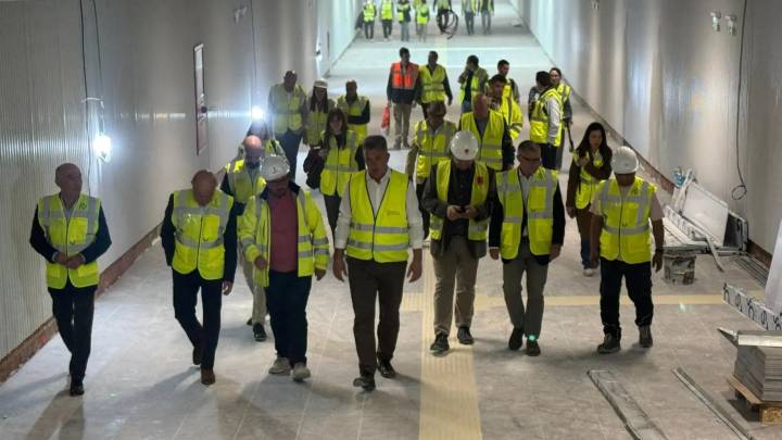 Metrovalencia abrirá antes de Navidad el túnel peatonal entre Xàtiva y Alacant