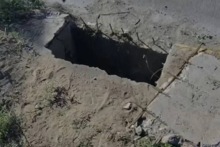 Descartan que túnel llegue a Estados Unidos