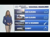 Dry weather holds before atmospheric river arrives next week