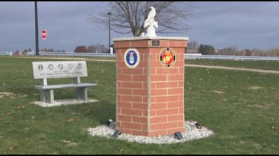 Eagle Scout project honors veterans with new high school memorial