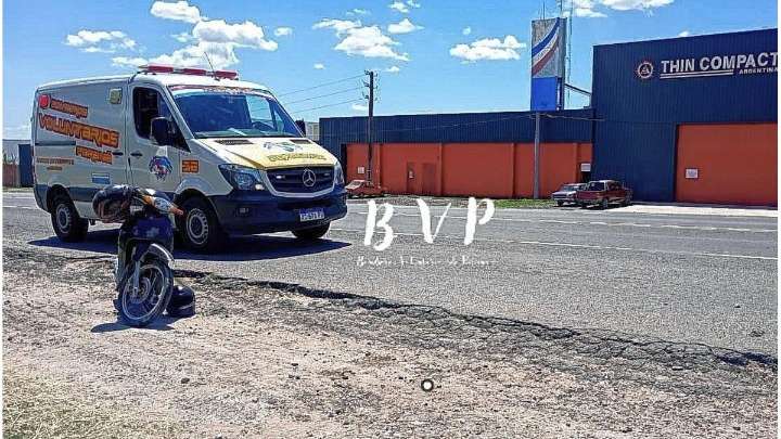 Accidente en la intersección de Ruta 12 y Nogoyá: dos personas lesionadas