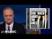 Lawrence: Trump is lost in his own fear about the Epstein emails. His silence proves it.