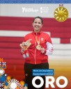 María Luisa Doig logró medalla de oro en modalidad espada de Esgrima para el «Team Perú»
