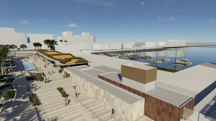 Continúa la transformación del Puerto: remodelación del Paseo de la Marina y una nueva Terminal de Cruceros de 700 metros