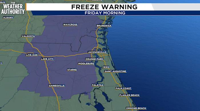 Cold Front Brings Below-Normal Temperatures and Sunshine