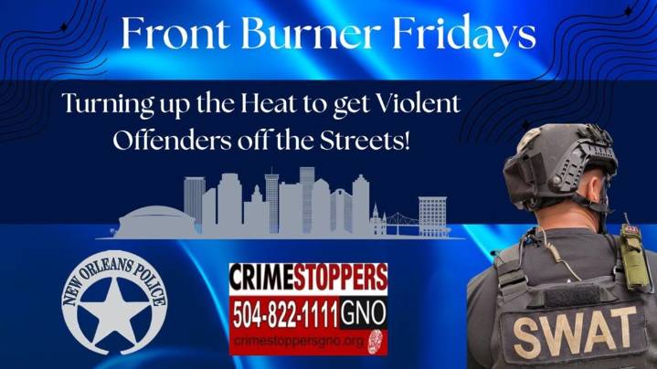 NOPD highlights most wanted suspects in this week's 'Front Burner Fridays'