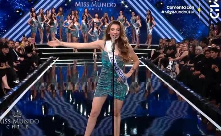 VIDEO. Se lució: Hermana de Fran Maira impactó con su parecido a la cantante en el Miss Mundo