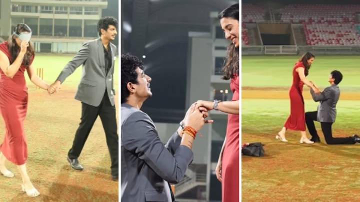 She Said Yes! Palash Muchhal Posts Video Of His Proposal To Smriti Mandhana