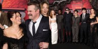 ‘Stranger Things’ Season 5 Premiere Reunites the Whole Cast For One Last Celebration! | Amybeth McNulty, brec bassinger, Brett Gelman, Caleb McLaughlin, Cara Buono, Charlie Heaton, David Harbour, Fran