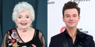 June Squibb Dishes On Being ‘Heavy Duty’ Friends With Chris Colfer After Meeting On ‘Glee’ Set | Chris Colfer, June Squibb 