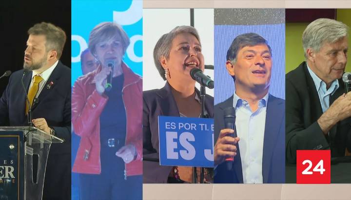 Kaiser, Matthei, Jara, Parisi y Mayne-Nicholls realizaron cierres de campaña