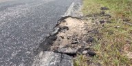 Lexington County residents call for repairs on crumbling Calvary Church Road
