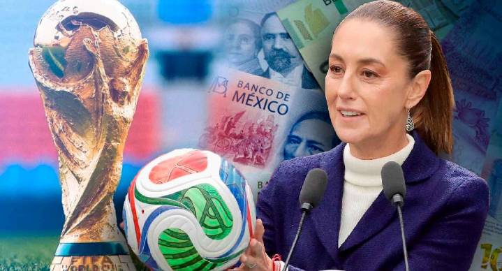 Sheinbaum presenta Mundial 2026 en México: Esperan derrama económica de 3 mil mdd
