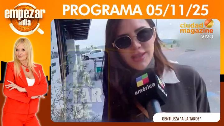 Empezar el día - Programa del 05/11/25 CANDE TINELLI HABLÓ TRAS LA AMENAZA A LA FAMILIA