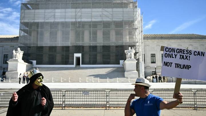 Trump’s Tariffs Face Supreme Court Scrutiny As Justices Question Limits Of Presidential Power