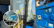 Choque entre dos Trolebuses en Santa Marta deja 26 lesionados