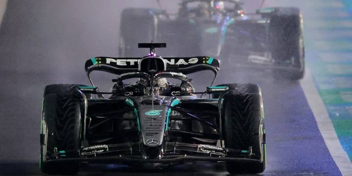 El “problema de seguridad” que dejó a Mercedes al borde de la descalificación en la qualy del GP de Las Vegas