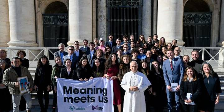 “Todos tenemos que construir la paz”: el mensaje del Papa León XIV a un grupo de estudiantes palestinos, israelíes y estadounidenses