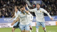 El Real Zaragoza se agarra a la vida con un golazo de Aguirregabiria que decide el derbi (1