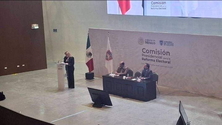 Encabeza Maru audiencia sobre Reforma Electoral