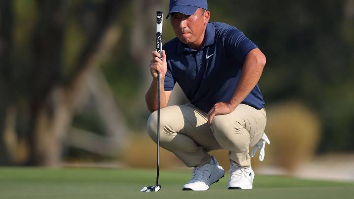 Doug Ghim ties course record with a 60, leads RSM Classic