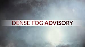 Dense Fog Advisory Thursday Morning