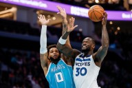 Randle leads Wolves past Charlotte