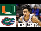 Miami Hurricanes vs. Florida Gators | Full Game Highlights