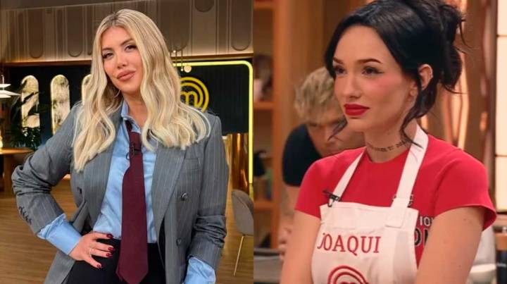 Se filtró por qué La Joaqui y Wanda Nara se habrían dicho de todo en las grabaciones de “MasterChef Celebrity”