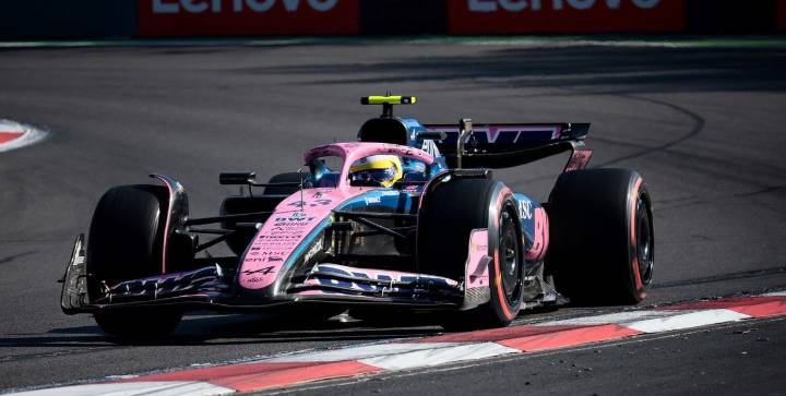 Franco Colapinto finalizó 16° en la única práctica libre del GP de Brasil