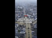A ‘Once-in-300-years’ rain leaves Thai city flooded