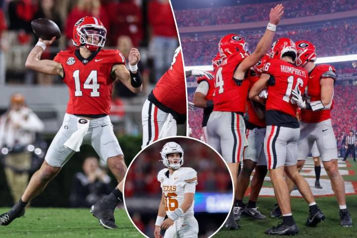 Georgia puts Texas' CFP hopes in jeopardy with commanding win