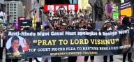 Hindu Diaspora Holds Rally In New York; Criticise CJI Gavai’s Remarks On Lord Vishnu