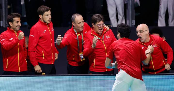 Las fotos del triunfo de España sobre la República Checa en la Copa Davis