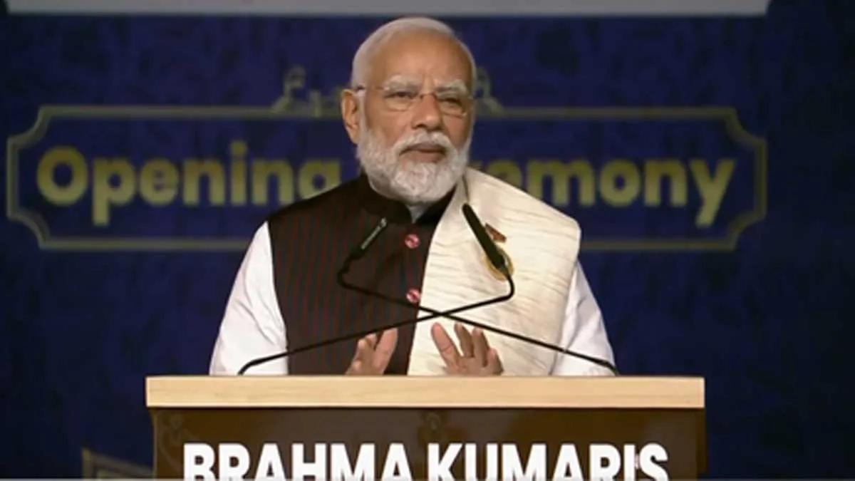 PM Modi Opens Shanti Shikhar, Calls Brahma Kumaris Global Peace Architects