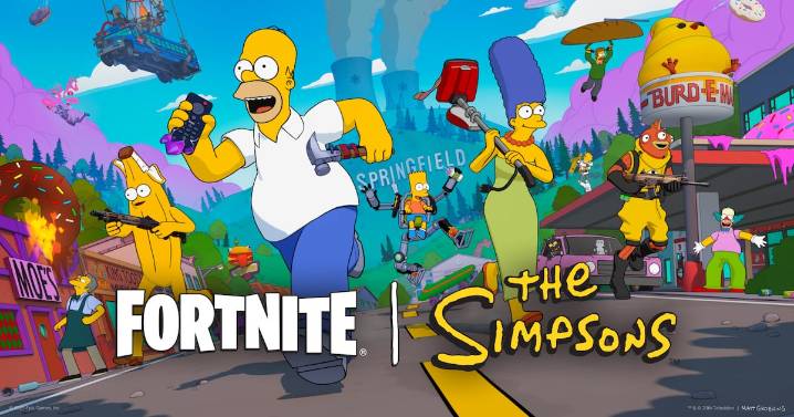 Es oficial: Los Simpson invaden Fortnite Battle Royale