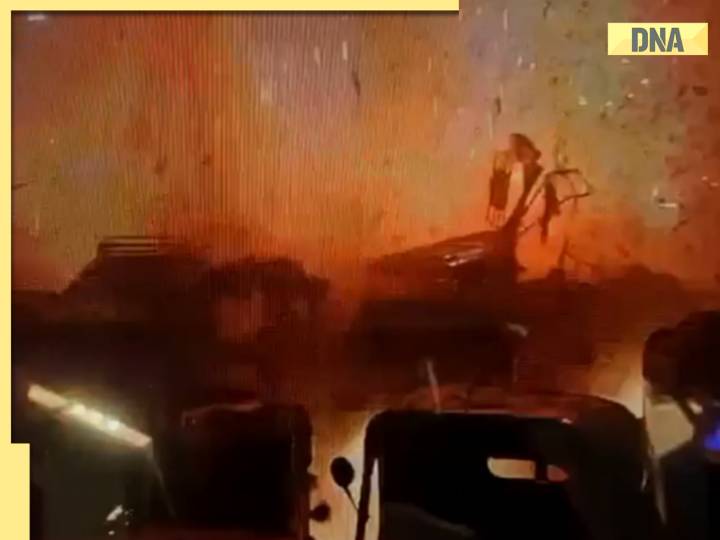 Delhi Blast: CHILLING CCTV footage captures terrifying explosion; WATCH