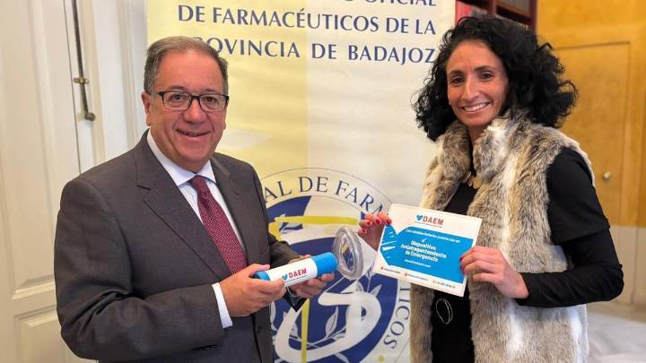 Daem, el nuevo dispositivo antiatragantamiento, llega a todas las farmacias de Badajoz