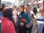 Un hombre acosó a la presidenta de México, Claudia Sheinbaum, en plena recorrida en el DF