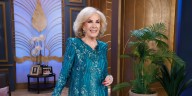 A puro glamour y elegancia, Mirtha Legrand deslumbró con un vestido bordado con rosas y paillettes