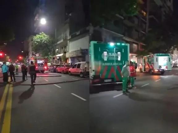 Incendio fatal en Palermo: una mujer murió y seis personas fueron asistidas