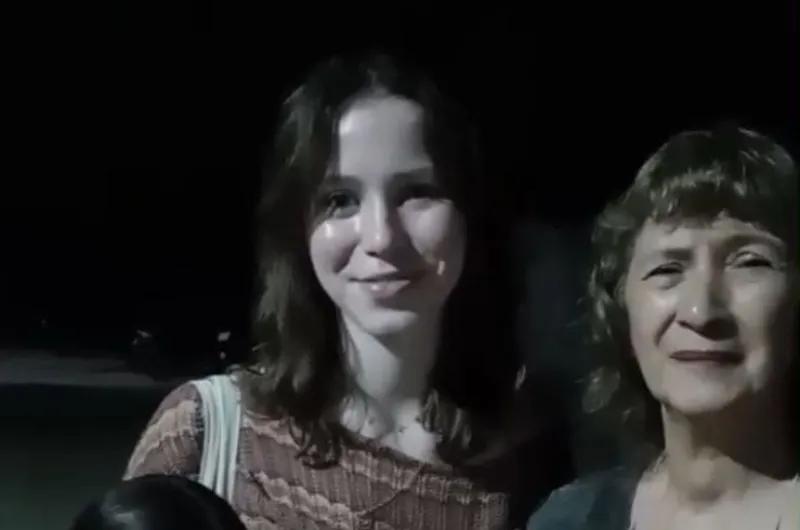 Greta, desde Alemania, vivió por primera vez la tradicional "Alumbrada'' santiagueña