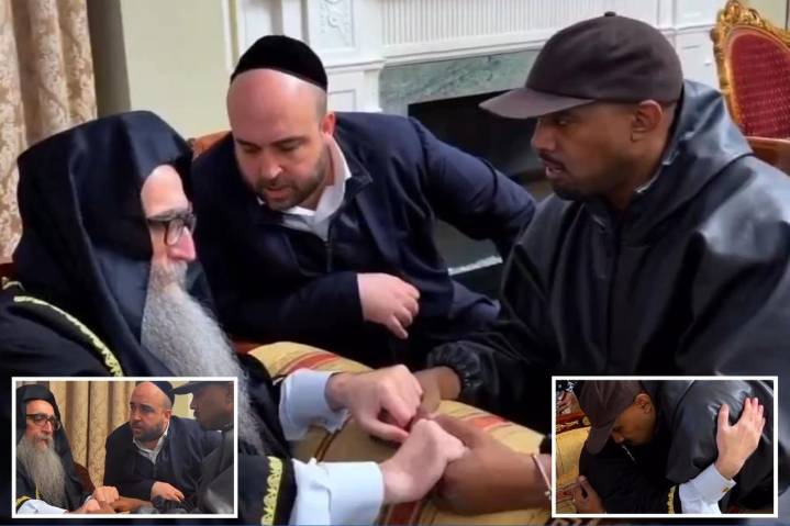 Kanye West makes groveling apology to New York City Rabbi Yoshiyahu Yosef Pinto, blames bipolar disorder after years of antisemitic tirades