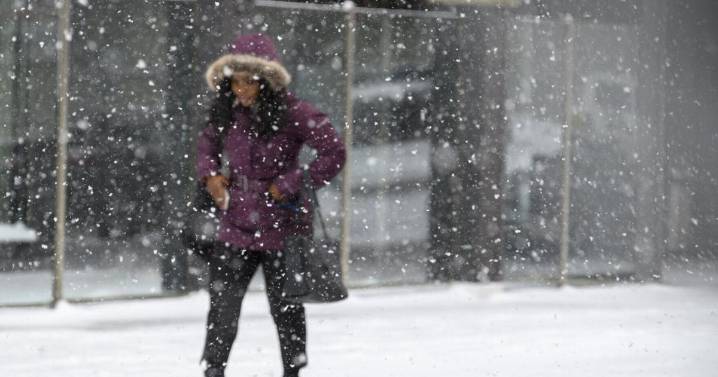 First snowfall of the season predicted to hit Niagara on Sunday